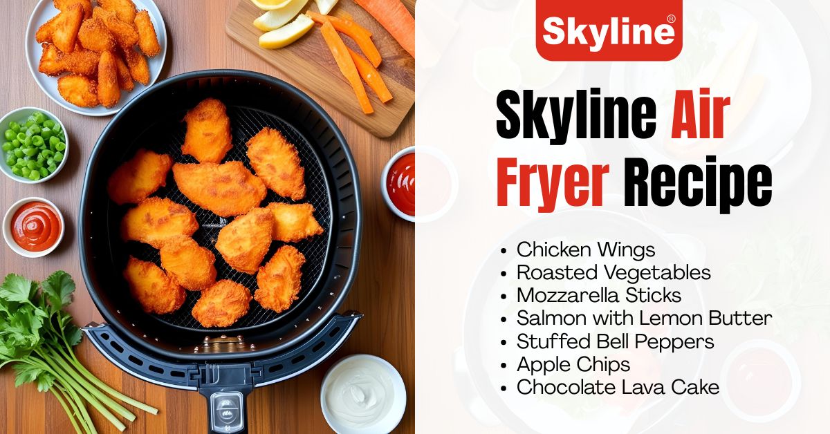 Recipe for Skyline Air Fryer: Crispy & Healthy Dishes